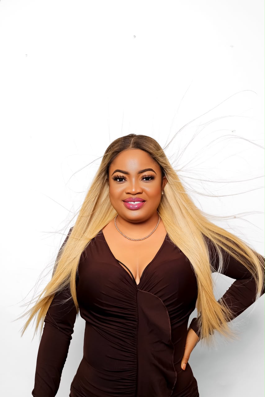 Honey Blonde Long Straight Wig Wigs product photo at Sylvia Glow House, Bright blonde length with a centre part., Straight texture, Long straight wig, Honey blonde colour, gallery view 2