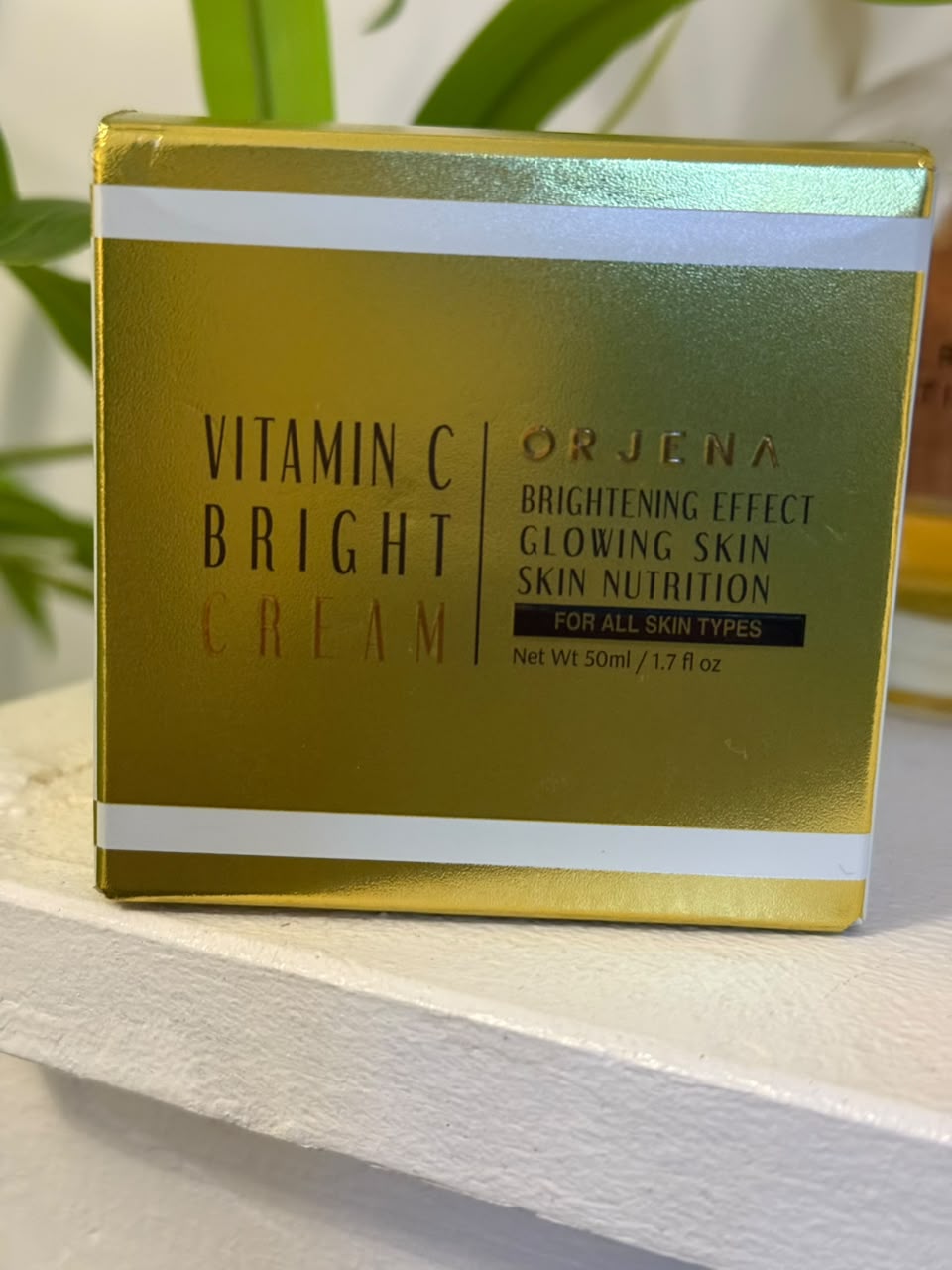 Orjena Vitamin C Bright Cream Skincare product photo at Sylvia Glow House, Brightening glow for all skin types, for Dullness, gallery view 2