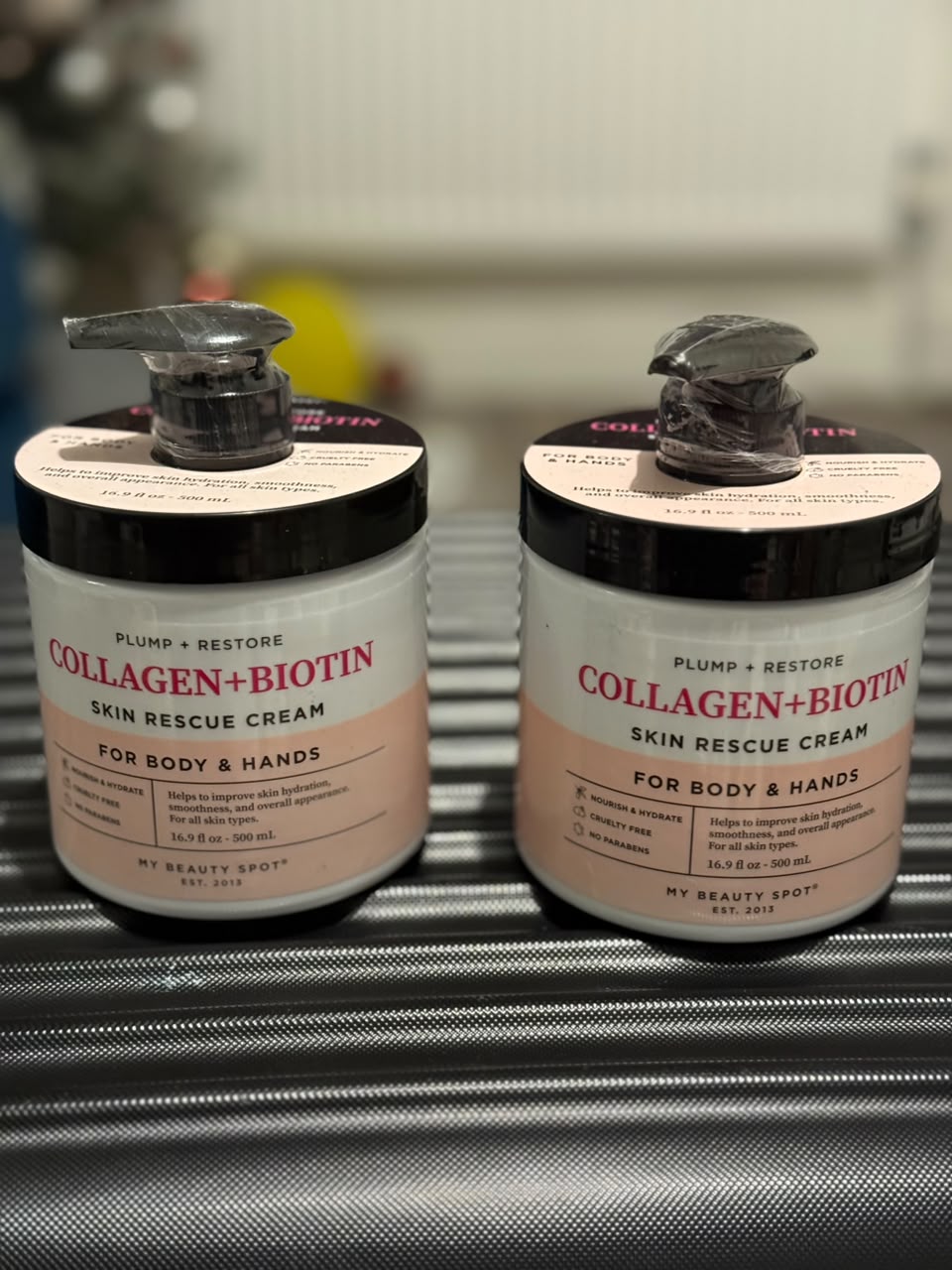 My Beauty Spot Collagen + Biotin Skin Rescue Cream Beauty product photo at Sylvia Glow House, Plump + restore for body and hands, for Dryness, gallery view 2